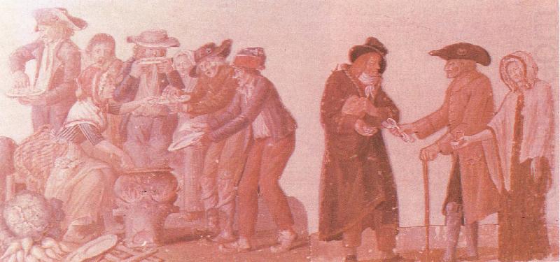 unknow artist svaalt och hungersnod fran tiden for franska revolutinen china oil painting image